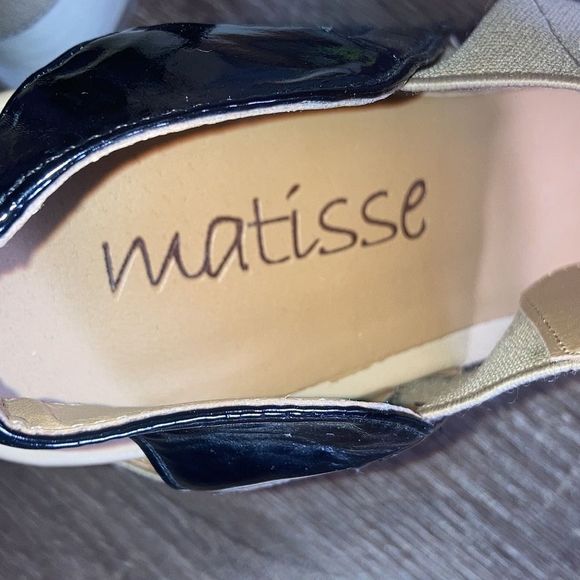 Matisse Women's Sz 8 Multi-Color Platform Wedge Sandals - Picture 10 of 12